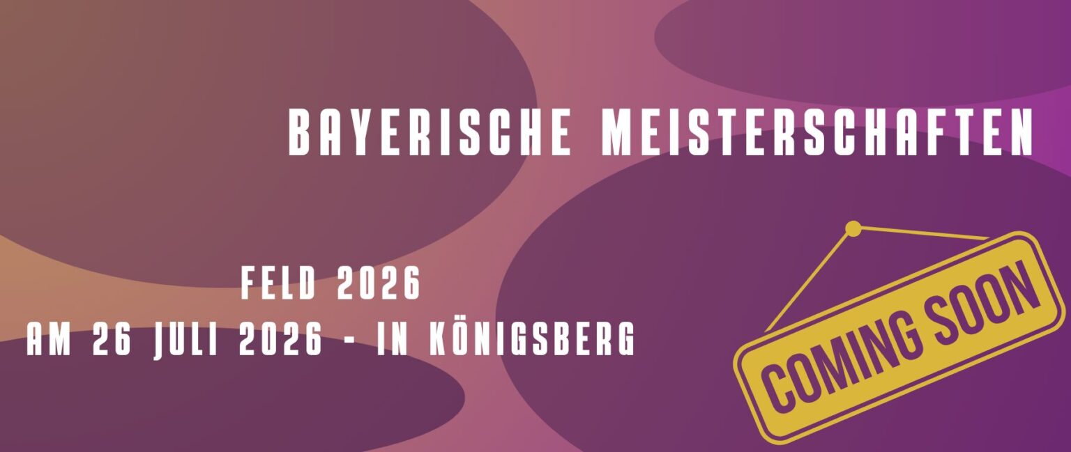 feld 2026 Bayerische Meisterschaft